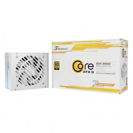 "850W Seasonic Core GX-850-V2-WHITE Kabelmanagement"