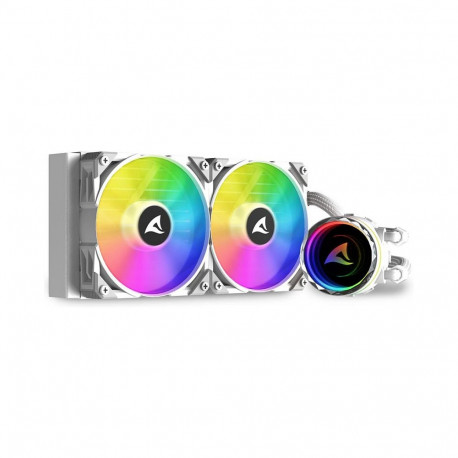 "K Sharkoon S80 RGB White AIO 240mm White"