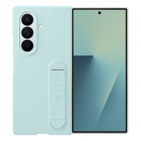 "Samsung Silicone Case fr Galaxy Fold7 Light Cyan"