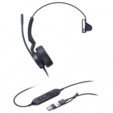 "Yealink Headset UH44 Mono Teams USB-C/A"