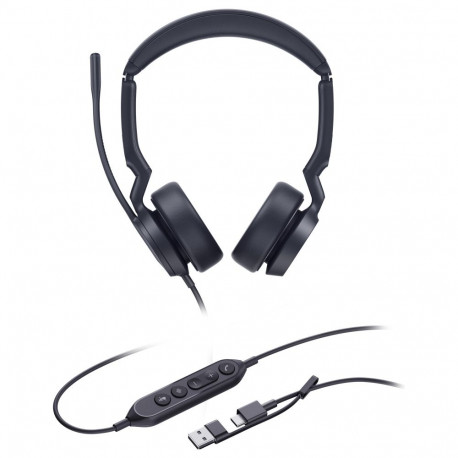 "Yealink Headset UH44 Dual UC USB-C/A"