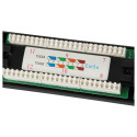 "Equip Patchpanel 24x RJ45 Cat5e 19"" UTP 1HE schwarz"