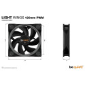 "120mm be quiet! LIGHT WINGS PWM ARGB"