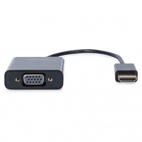 "DIGITUS HDMI-Konverter HDMI-A -> VGA(D-Sub) schwarz"