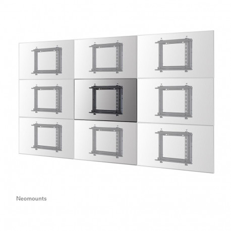 "Neomounts WL95-800BL1 Push-to-Pop-Out Videowall-Wandhalterung für 42-70"" Bildschirme - Schwarz"