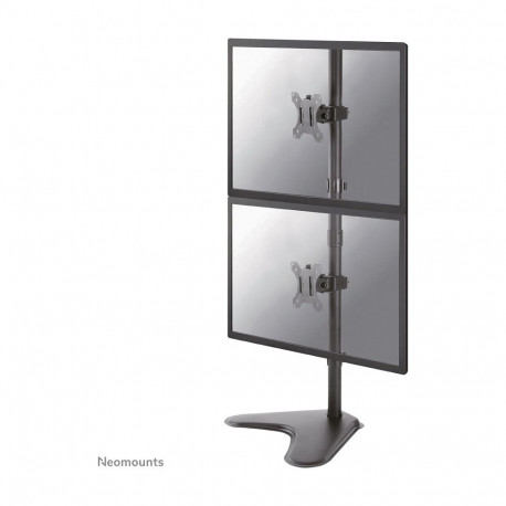 "Neomounts FPMA-D550DDVBLACK Tischhalterung für zwei Flachbildschirme bis 32""."