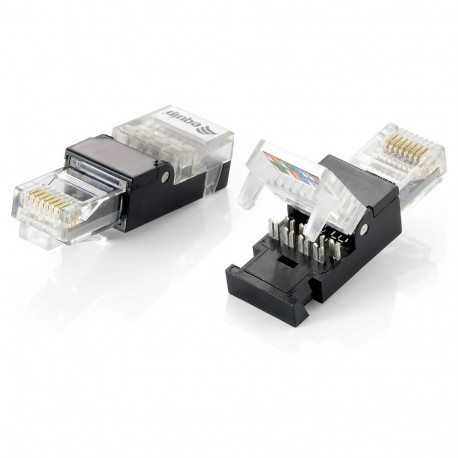 "Equip Steckverbinder RJ45 Cat6 2Stk ungeschirmt werkz Polybeutel"