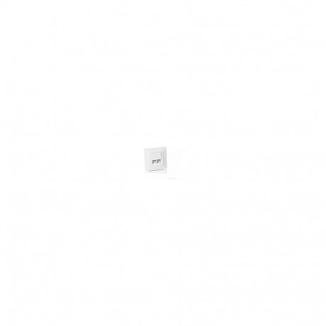 Equip süvistatav seinapesa ja esipaneel 2xRJ45 Cat5e 45° RAL 9010