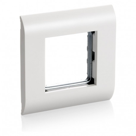 Equip French Modular 45x45 süvispaigaldatav esipaneel RAL9010 kilekotis