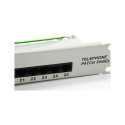 "Equip Patchpanel 25x RJ45 Cat3 19"" UTP 1HE ISDN hellgrau"