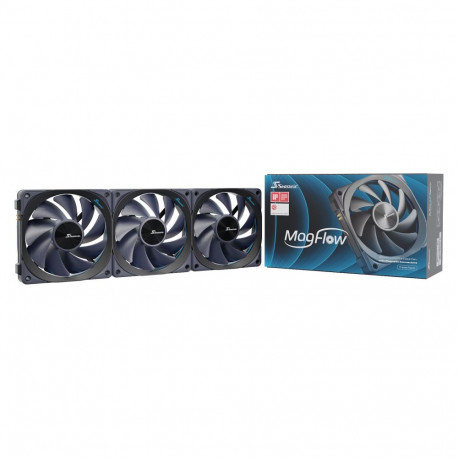 120mm Seasonic MagFlow 1225PWM 3-pakk