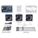 "120mm Seasonic MagFlow 1225PWM -3Pack"