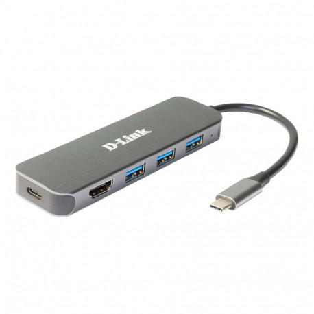 "D-Link DUB-2333 5-in-1 USB-C Hub HDMI/Power Delivery1x HDMI"