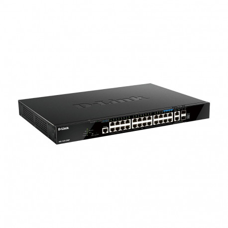 "D-Link DGS-1520-28MP/E 28-Port GBit PoE Smart Mgt Stack Switch"