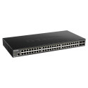 "48+4P D-Link DGS-1250-52X/E 4x SFP+ M RM"