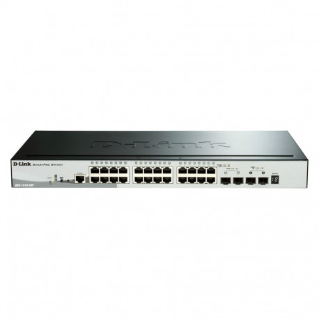 28P D-Link DGS-1510-28P/E PoE M Gigabit virnastatav