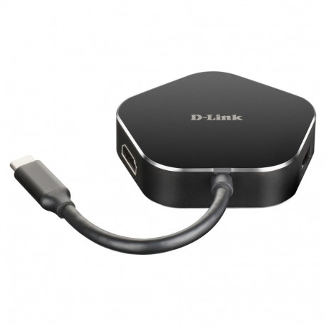 D-Link DUB-M420 2Port USB-C HDMI passiivne must jaotur