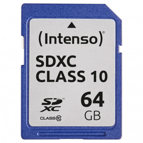 Intenso 64GB XC 20MB/s kaart