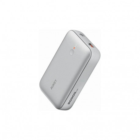"Aukey Powerbank Spark Mini 20000mAh 20W USB-C/USB-A weiß"