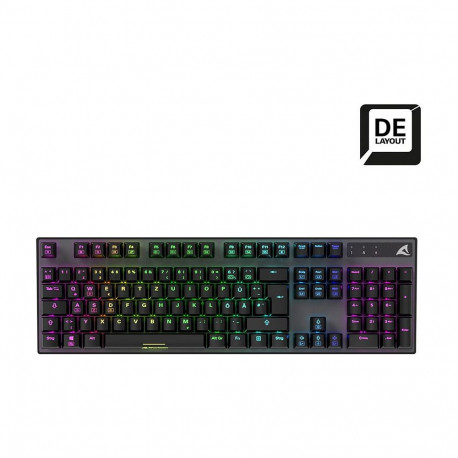 "Sharkoon Gaming Tastatur Skiller SGK20 schwarz-braun DE"