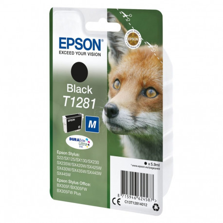 "Epson Tinte T1281 C13T12814012 Schwarz bis zu 170 Seiten"