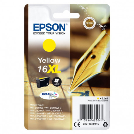 Epson 16XL C13T16314012 kollane tint kuni 450 lehekülge