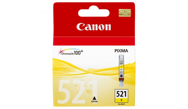 Canon CLI-521Y 2936B001 kollane tint