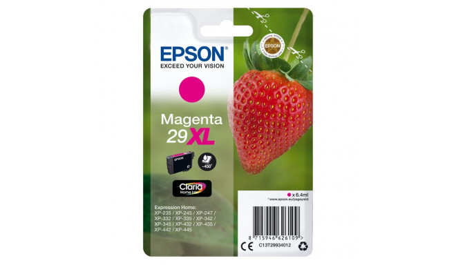 Epson 29XL magenta uus pakend