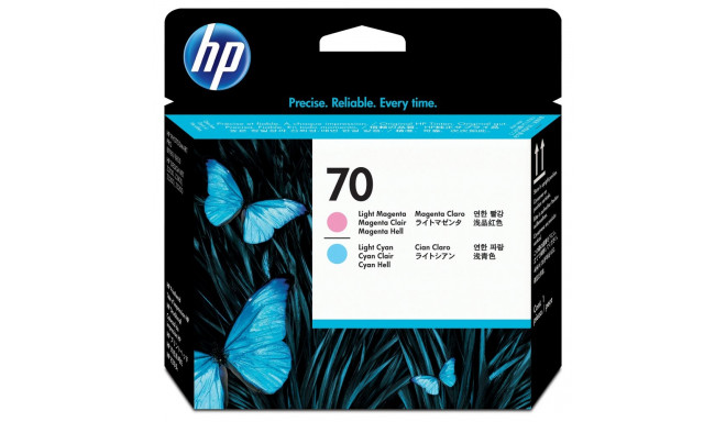 HP 70 originaal prindipea C9405A hele magenta ja hele tsüaan standardmahuga 1 pakk