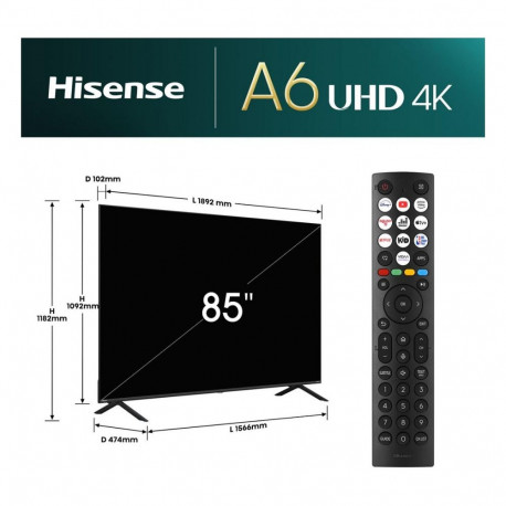 "Hisense 85A6N"