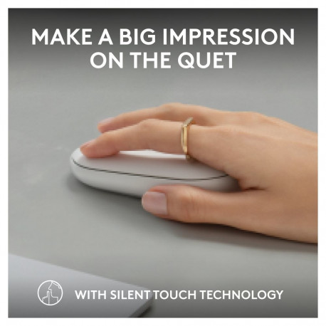 Logitech Pebble M350s juhtmevaba toonivalge