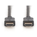 "DIGITUS HDMI Anschlusskabel mit Ethernet , 4K 60Hz, 1m, sw"