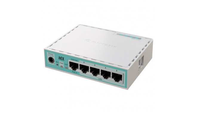 "MikroTik RouterBOARD E50UG. hEX. 5x Gigabit. USB. micro SD"