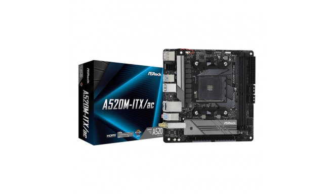 "ASROCK A520M-ITX/AC (AM4) (D)"
