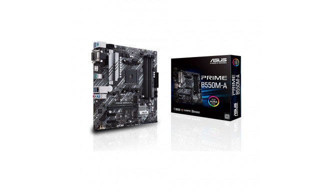 "ASUS PRIME B550M-A AM4 B550/HDMI-DVI-VGA/M.2/µATX"