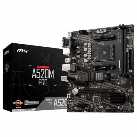 MSI A520M Pro (A520.AM4.mATX.DDR4)