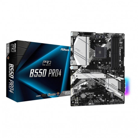 ASRock emaplaat B550 Pro4 AM4 ATX VGA/HDMI DDR4 retail