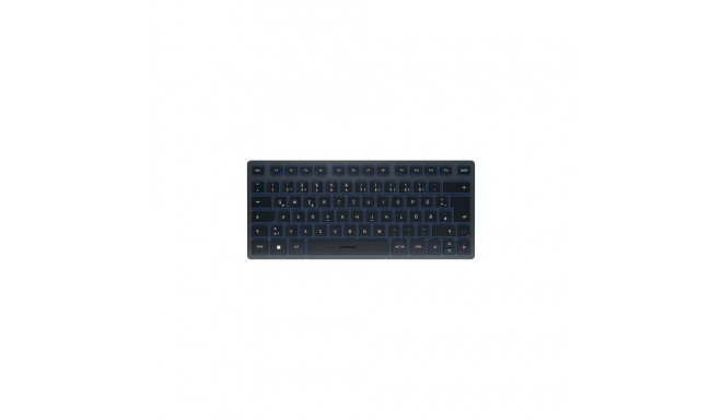 "Cherry Keyboard KW 7100 MINI [DE] black/blue BT"