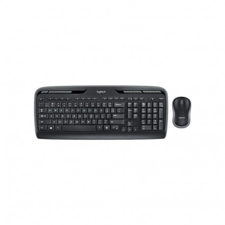 "Logitech MK330 RF Wireless QWERTY UK Black"