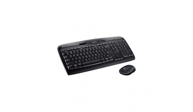 "Logitech MK330 RF Wireless QWERTY UK Black"