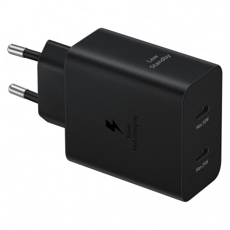 Samsung 50W Power Duo kiirlaadija + 5A kaabel T5020, must