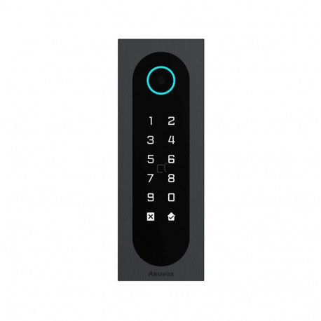 Akuvox A08S seinapealne läbipääsukontrolli komplekt, sõrmistik, RFID, kaardilugeja, Bluetooth