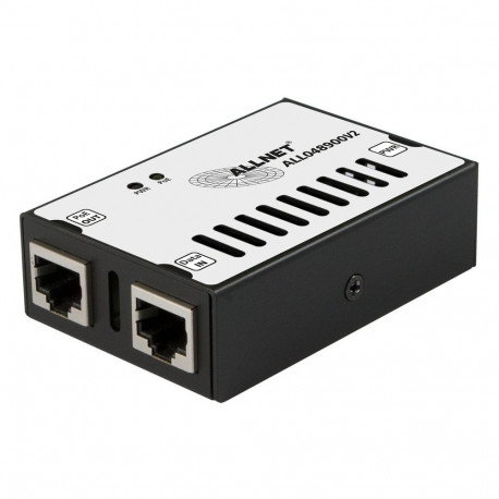 Z ALLNET Gigabit PoE injektor PoE & PoE+ & PoE & LT PoE (15,4W/30W/60W/90W) metallist korpus ALL0489