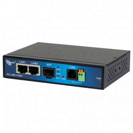 "Z ALLNET ISP Bridge Modem VDSL2 mit Vectoring/Point-to-Point Slave-Modem unmanaged ALL-MC116SV-VDSL