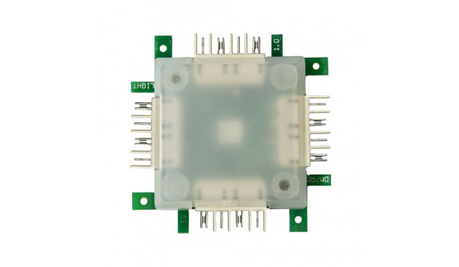 "ALLNET BrickRknowledge LED RGB light Brick transparent 10er Pack"