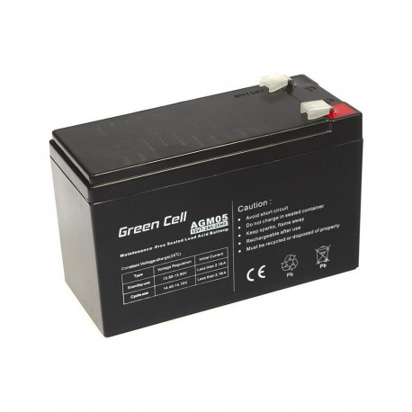 "Green Cell Ersatzbatterie AGM05 12V/7.2Ah"