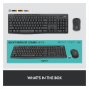 "Logitech MK295 Silent Wireless Combo Graphite QWERTY US"