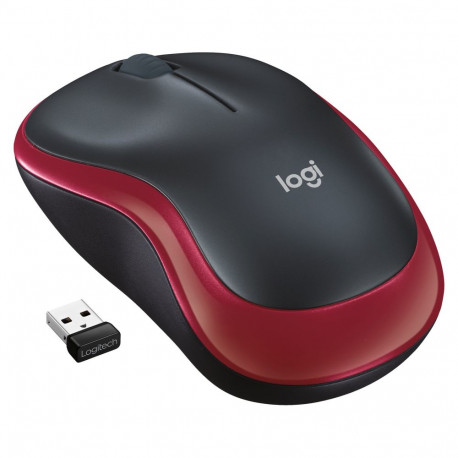 Logitech M185 juhtmevaba punane