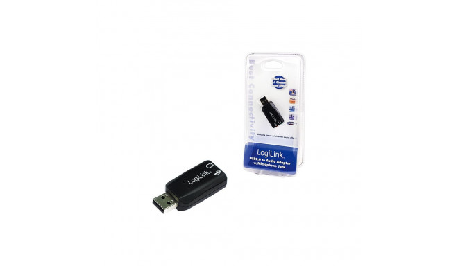 LogiLink USB 2.0 virtuaalse 3D-heliefektiga helikaart