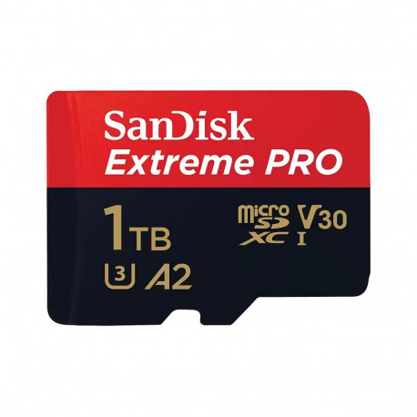 Sandisk Extreme PRO 1TB microsdxc mälukaart 200MB/s + adapter